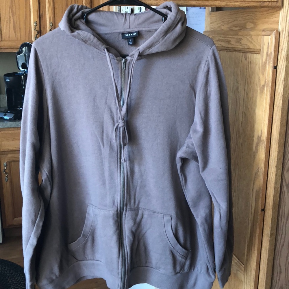 Women’s Torrid zip up hoodie - Picture 3 of 5